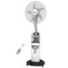 18" Rechargeable Water Mist Fan With  LED Light