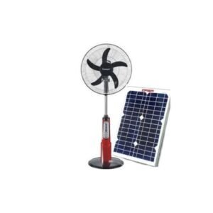 Century 18" Rechargeable Fan+Remote+LED Light+ Free Solar Panel