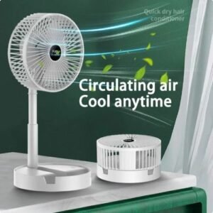 Desk Foldable Fan Table Fans Usb Household Fans Small Mini Fan