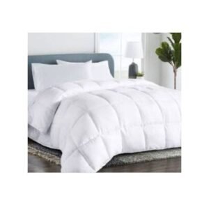 Plain White Duvet Bedsheet And Pillowcases