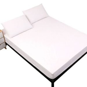 Children Elderly Waterproof Washable Urine-Proof Bed-White