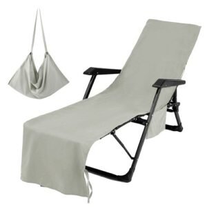 Lounge Chair Towel Cover Beach Chair Cover Ultrafine Fiber