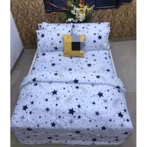 Bedsheet With Duvet - White