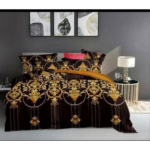 Quality Bedsheet With 4 Pillow Cases+ Duvet