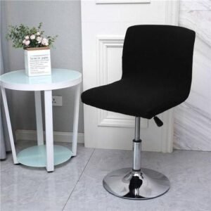 1x Counter Pub Stool Chair Cover Polyester Counter Side