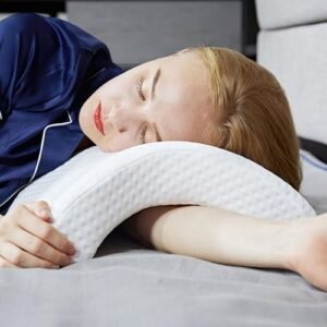 1pc Couple Pillow - Provides Comfort & Support With Memory Foam - Perfect For