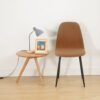 Nordic Shell Chair Cover Polyester Fabric Nordic Armless