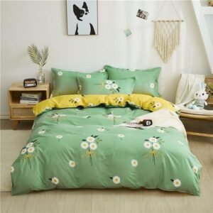 Bedding 4-Piece Quilt Cover Pillowcase Set B26