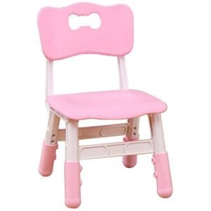 Kids Furniture Height Adjustable Plastic Children Chair - Pink