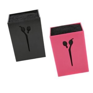 2pcs Salon Hairdressing Barber Combs Organizer Holder Rosy