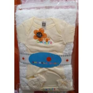 Baby Blankets With Bodysuit, Cap, Mitten And Sock