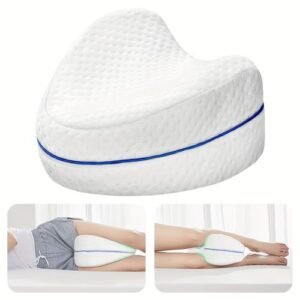 1pc Contour Legacy Leg Pillow For Back, Hip, Legs, And Knee Support Wedge