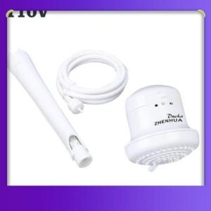 5400W 110V Electric Instant Water Heater Shower With Hose Bracket - Temperature K5G4 - BIG