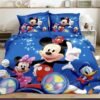 Beautiful Mickey Mouse Children Bedsheet With Pillowcase(s)