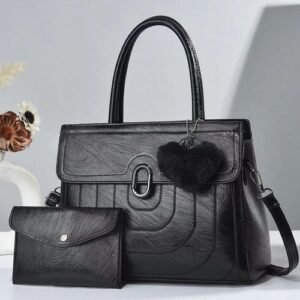 2 In 1 In-Style Ladies Fashion Office/Causal Handbag