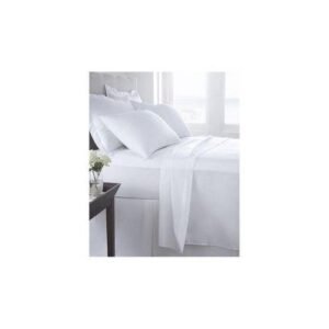 Classic beddings with 4 pillowscase and Duvet -white white
