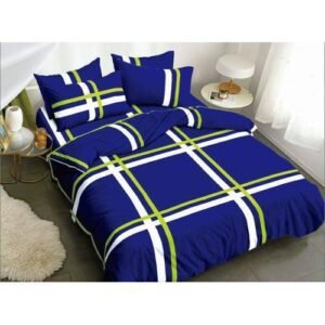 Quality Duvet +Bedsheets+ Pillowcases - Blue/Multi Colour