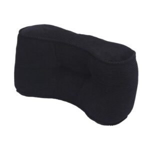 Back Cushion Lumbar Support Pillow For Plane Car Seat Office Black