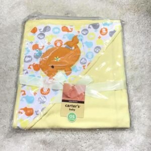 Caters Infant Newborn Baby Swaddle Blanket Hooded Towel