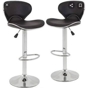 Cove Black Barstool