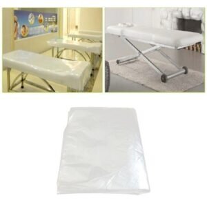 90Pcs Plastic Bed Sheets Disposable Waterproof Massage Table Sheet Bed Sheets Cover