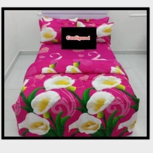 Pink Duvet / Bedsheet / Pillow Cases