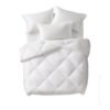 Quality White Baby Duvet With Throwpillow And Nursing Pillow
