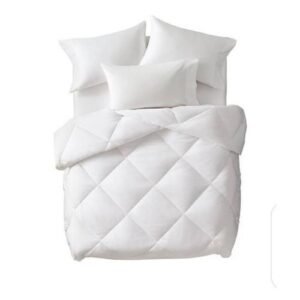 Quality White Baby Duvet With Throwpillow And Nursing Pillow
