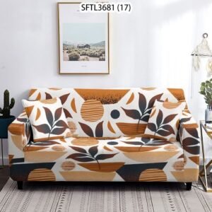 Plant Flower Print High Quality Elastic Sofa Seat Cushion