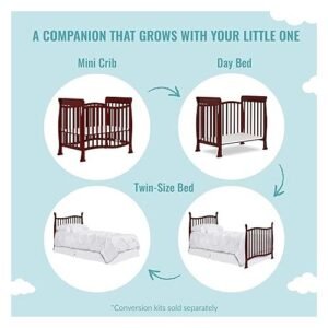 Delta Children Dream On Me  4-in-1 Convertible Crib/Cot Bed