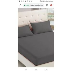 Bed Spread And Pillow Cases - Gray