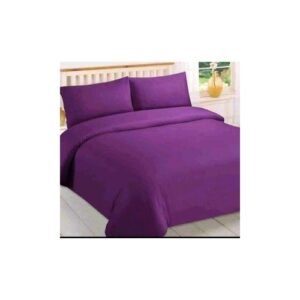 Bedding Sets Lush Plain Purple Duvet Set