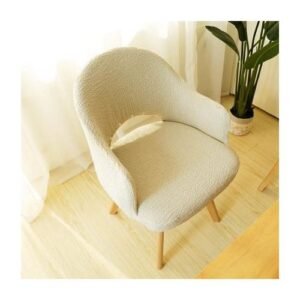 Chair Cover Thicken Conjoined Cotton Hollow Leisure Household Elastic European Office Dining Table Modern Chair Protect Cover