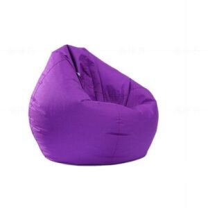 Hobbylane 65*60cm Waterproof Solid Color Oxford Chair Cover Large Beanbag Single Seat Sofa Cover For Lazy Man