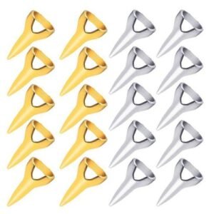 20PCS Metal Hair Sectioning Ring Hair Parting and Selecting Tool Nails Metal Ring for Sectioning Braiding Hair