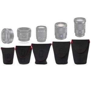 5 in 1 Thickening Shockproof Neoprene Lens Storage Bag