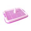 Indoor Dog Potty Training Toilet With Heightened Fence Detachable Easy To Clean Portable Pet Pee Litter Box Pet Supplies