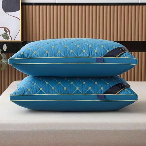 2-piece premium comfort bed pillow - soft, breathable