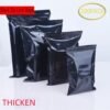 100pcs Black Opaque Color Self Sealing Plastic Bags Ziplock