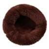 Cute Small Animal Mat Hamster House Warm Bed Bedding S Dark Brown