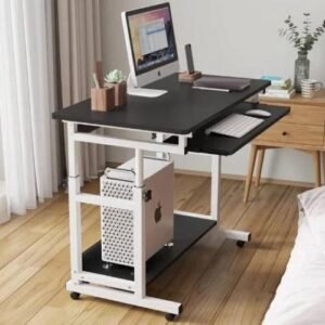 Solid Movable Potable Laptop Table/ Bed Side Table Shelf