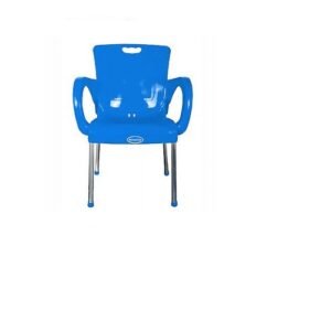Plastic Chair With Iron Legs