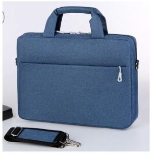 BLUE LAPTOP BAG WITH ANTI SHOCK PROTECTION