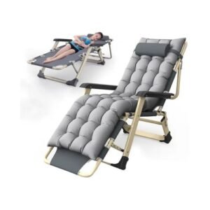 Outdoor Garden Zero Gravity Folding Beach Lounge Chair - 1pc
