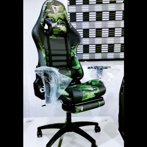 Quality Computer Racing Gaming Ergonomic Chair- ARMY GREEN