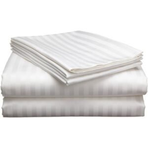 Spice Bedsheets White Bedsheet With Pillow Cases(s) + 2 Pillows