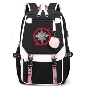 New School Bag Backpack Stray Kids Large Capacity Student