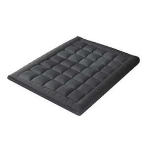 5 Inches Super/Fluffy Bed Topper-black