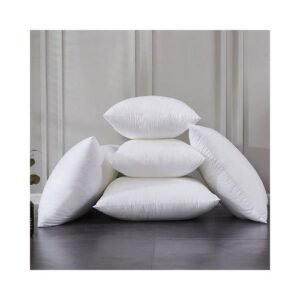 5 Comfortable Full Fibre Pillows And 2 Pillowcases