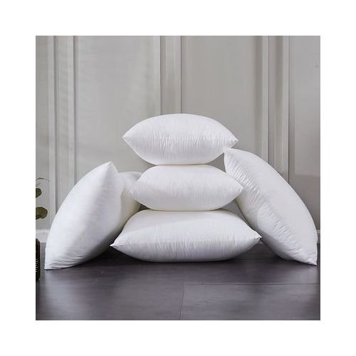 5 Comfortable Full Fibre Pillows And 2 Pillowcases